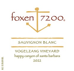 2022 Sauvignon Blanc, Vogelzang Vineyard