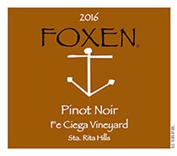 2016 Pinot Noir, Fe Ciega Vineyard