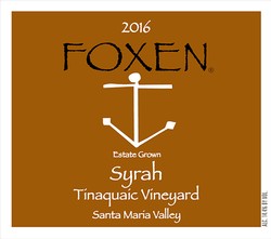 2017 Syrah, Tinaquaic Vineyard