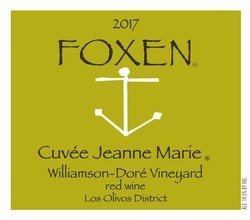 2017 Cuvée Jeanne Marie, Williamson-Doré Vineyard