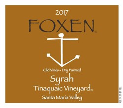 2017 Syrah, Tinaquaic Vineyard - Old Vines