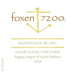 2018 Sauvignon Blanc, Vogelzang Vineyard