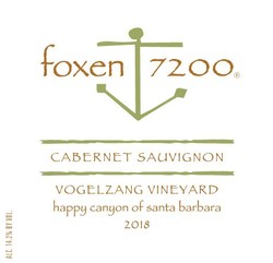 2018 Cabernet Sauvignon, Vogelzang Vineyard