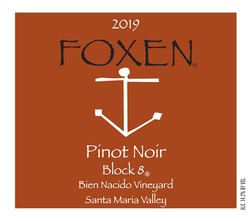 2019 Pinot Noir, Bien Nacido Vineyard - Block 8
