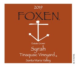 2019 Syrah, Tinaquaic Vineyard