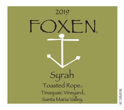 2019 Syrah, Toasted Rope