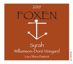 2019 Syrah, Williamson-Doré Vineyard