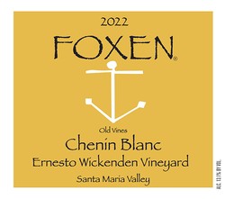 2022 Chenin Blanc, Ernesto Wickenden Vineyard