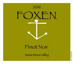 2016 Pinot Noir, Santa Maria Valley