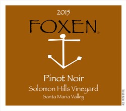 2015 Pinot Noir, Solomon Hills Vineyard