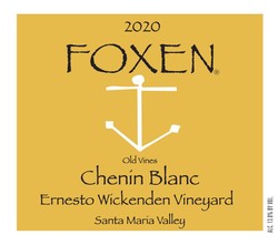 2020 Chenin Blanc, Ernesto Wickenden Vineyard
