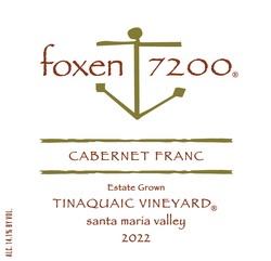 2022 Cabernet Franc, Tinaquaic Vineyard