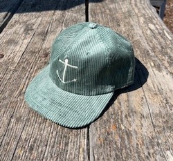 Green Corduroy Hat