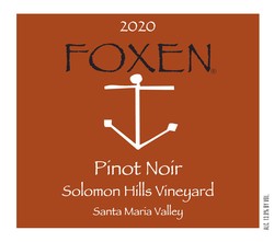 2020 Pinot Noir, Solomon Hills Vineyard