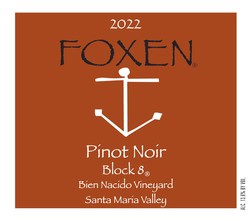 2022 Pinot Noir, Bien Nacido Vineyard - Block 8