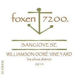 2014 Sangiovese, Williamson-Doré Vineyard
