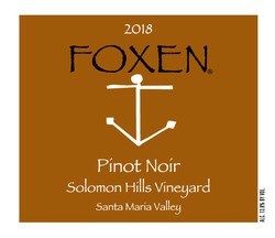 2018 Pinot Noir, Solomon Hills Vineyard