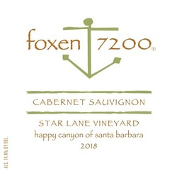 2018 Cabernet Sauvignon, Star Lane Vineyard