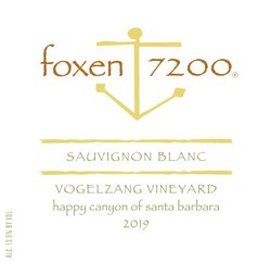 2019 Sauvignon Blanc, Vogelzang Vineyard