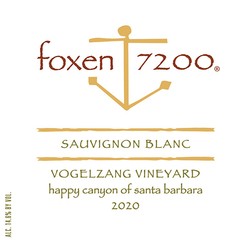 2020 Sauvignon Blanc, Vogelzang Vineyard