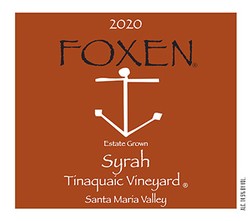 2020 Syrah, Tinaquaic Vineyard