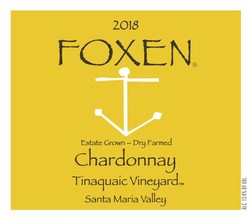 2018 Chardonnay, Tinaquaic Vineyard