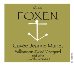 2022 Cuvée Jeanne Marie, Williamson-Doré Vineyard